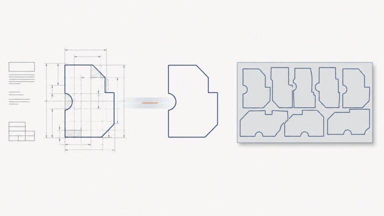 DXF-tiedoston geometria ennen ja jälkeen siivouksen